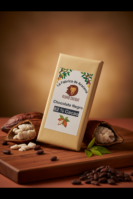 Chocolate Negro 82% Cacao Orgánico Guatemala Finca KAMPURA
